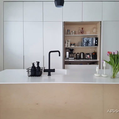 Koivuvanerinen Arkkikeittiö