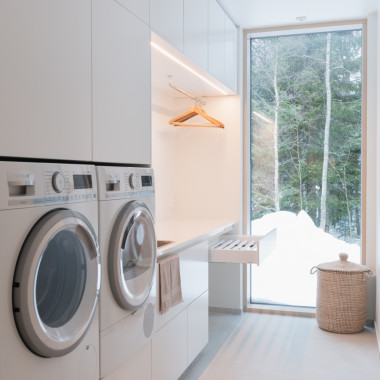 Kuivauslaatikko auki, arjen luksusta