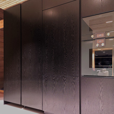 Ilma-eteinen yhdistyy keittiöön